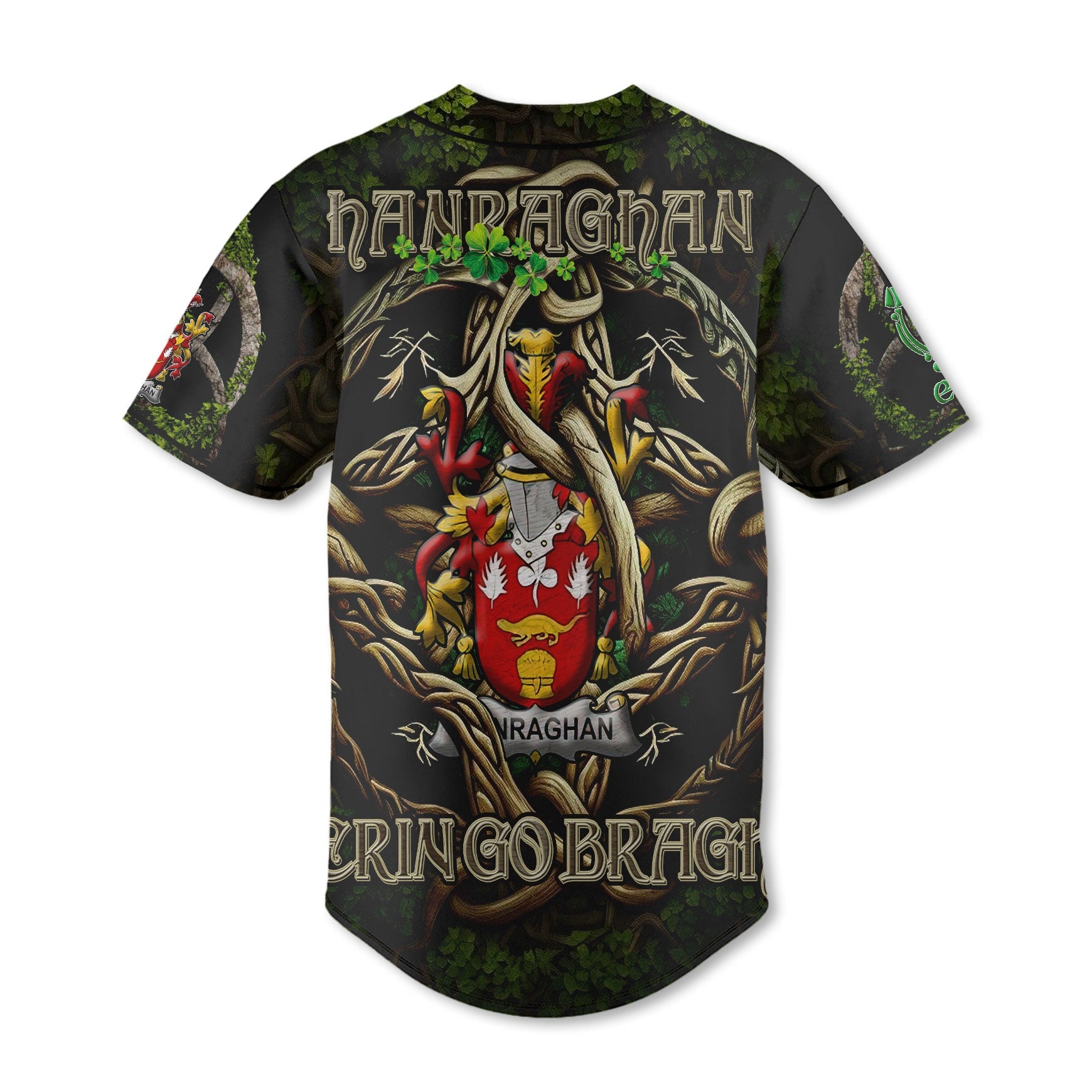 Hanraghan or O Hanraghan Baseball Jerseys Ireland Is My Root Style