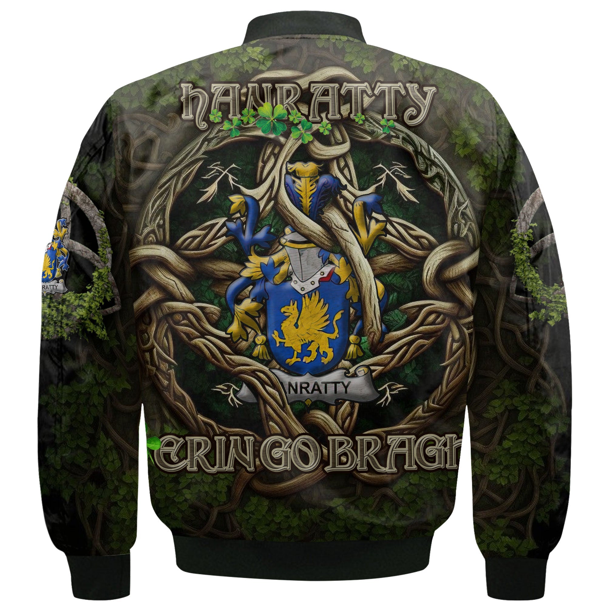 Hanratty or O Hanraghty Bomber Jackets Ireland Is My Root Style