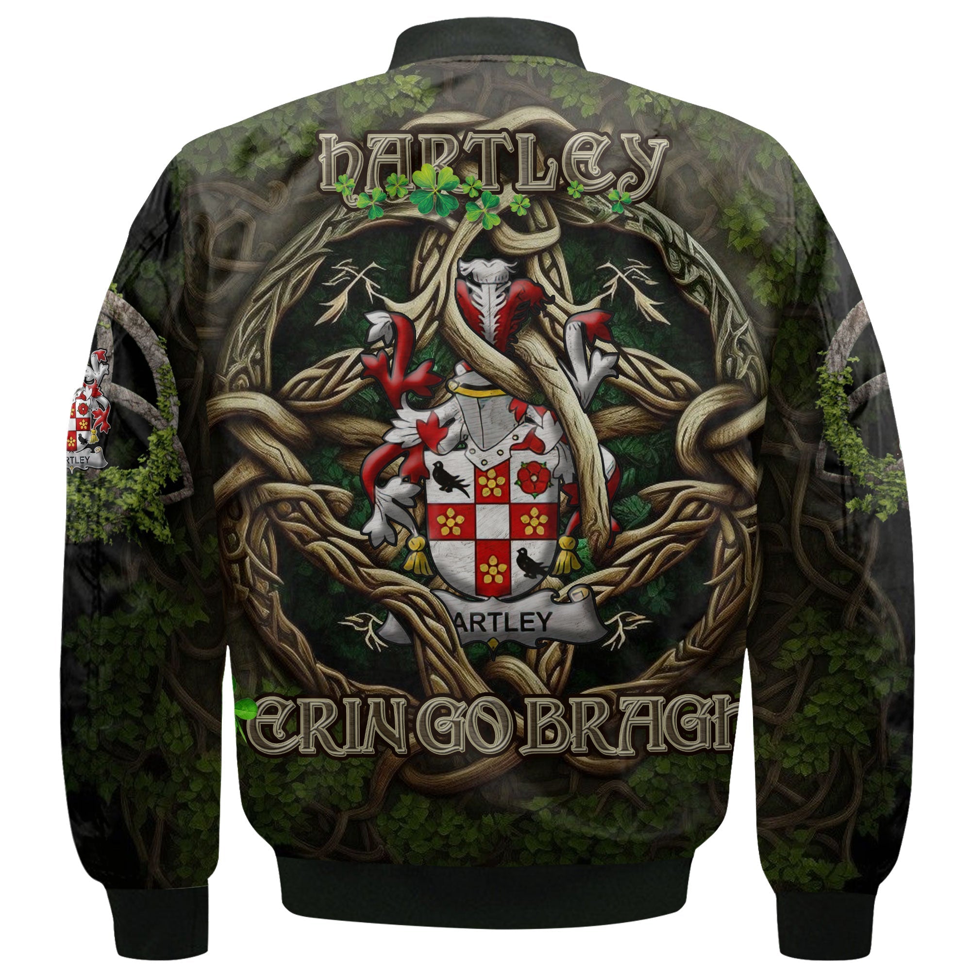 Hartley or O Hartley Bomber Jackets Ireland Is My Root Style