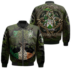 Hawkins or Haughan Bomber Jackets Ireland Is My Root Style