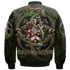 Hayes Bomber Jackets Ireland Is My Root Style