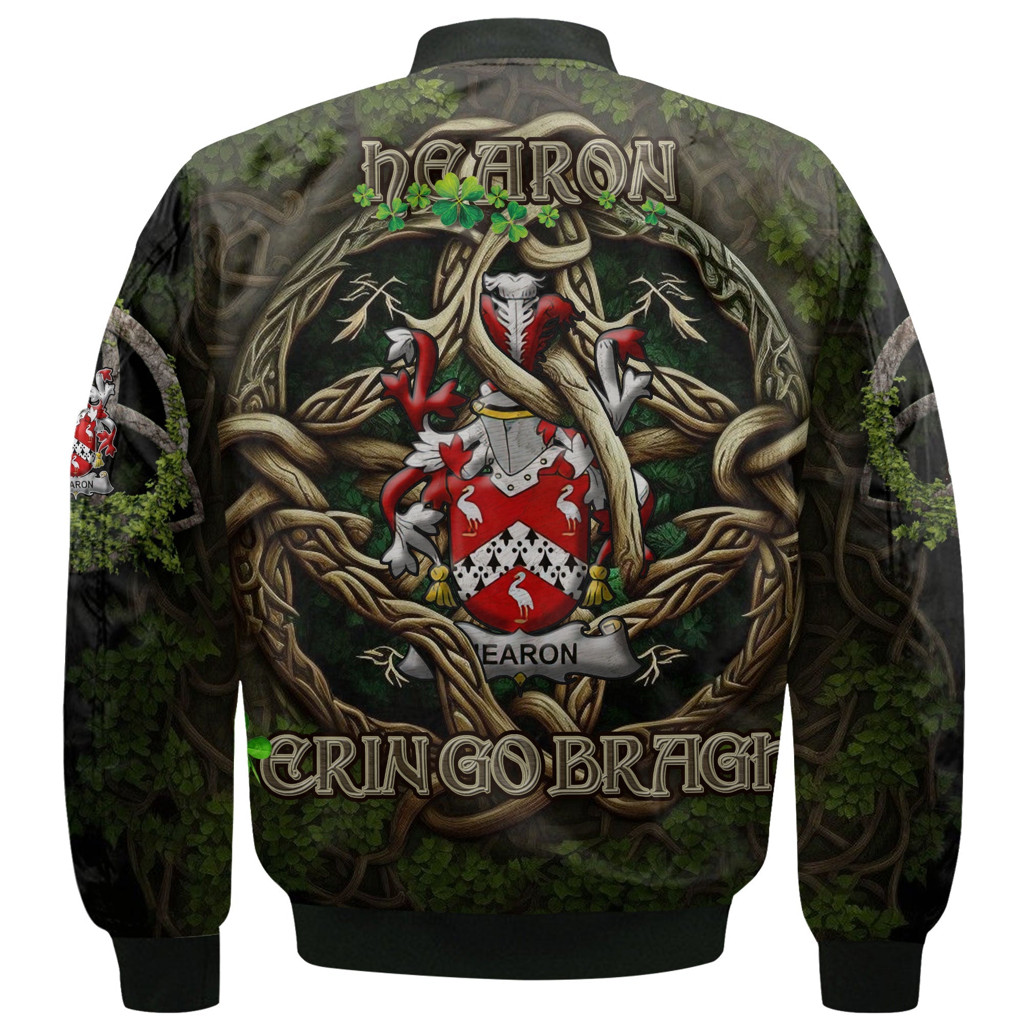 Hearon or Hearn Bomber Jackets Ireland Is My Root Style