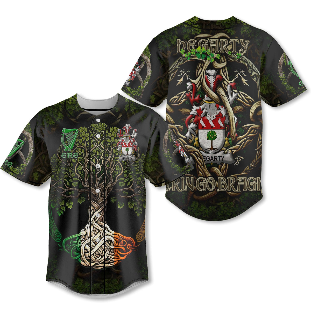 Hegarty or O Hagerty Baseball Jerseys Ireland Is My Root Style