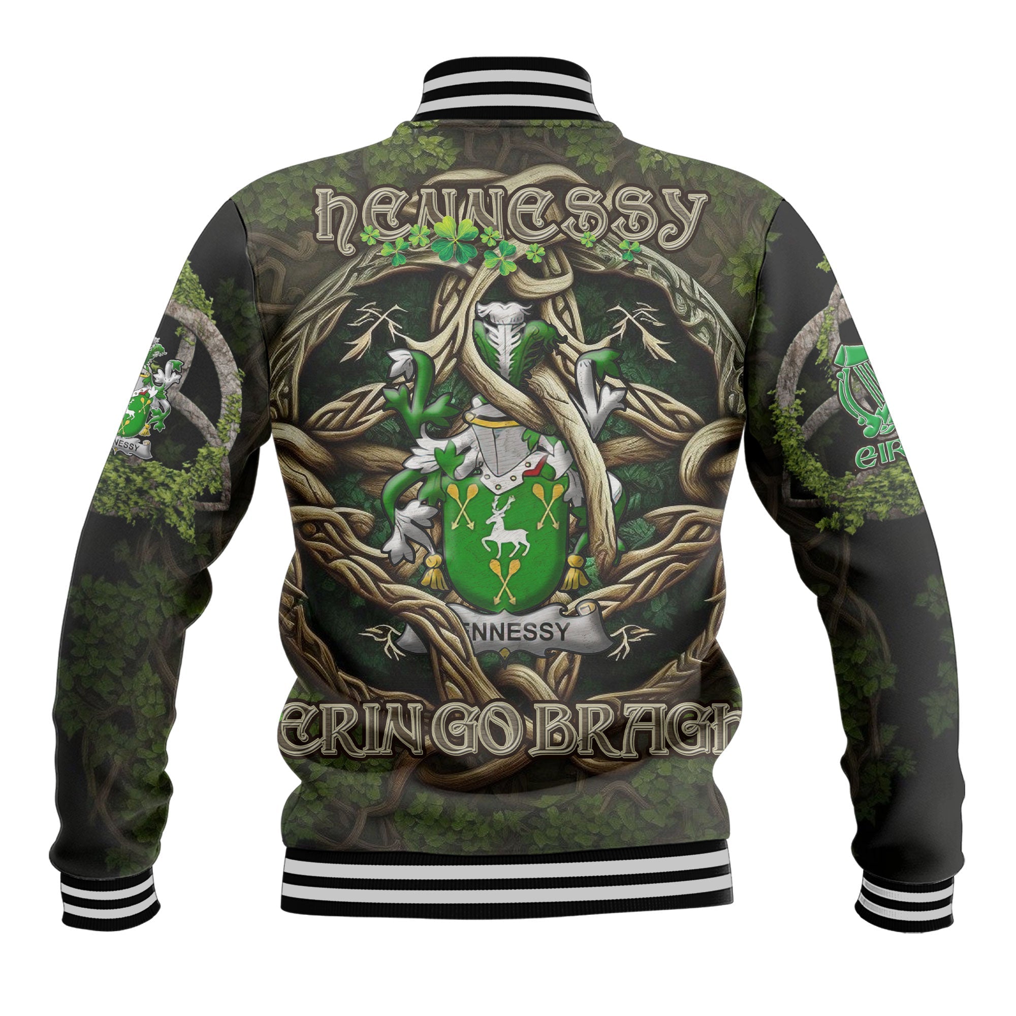 Hennessy or O Hennessy Baseball Jackets Ireland Is My Root Style