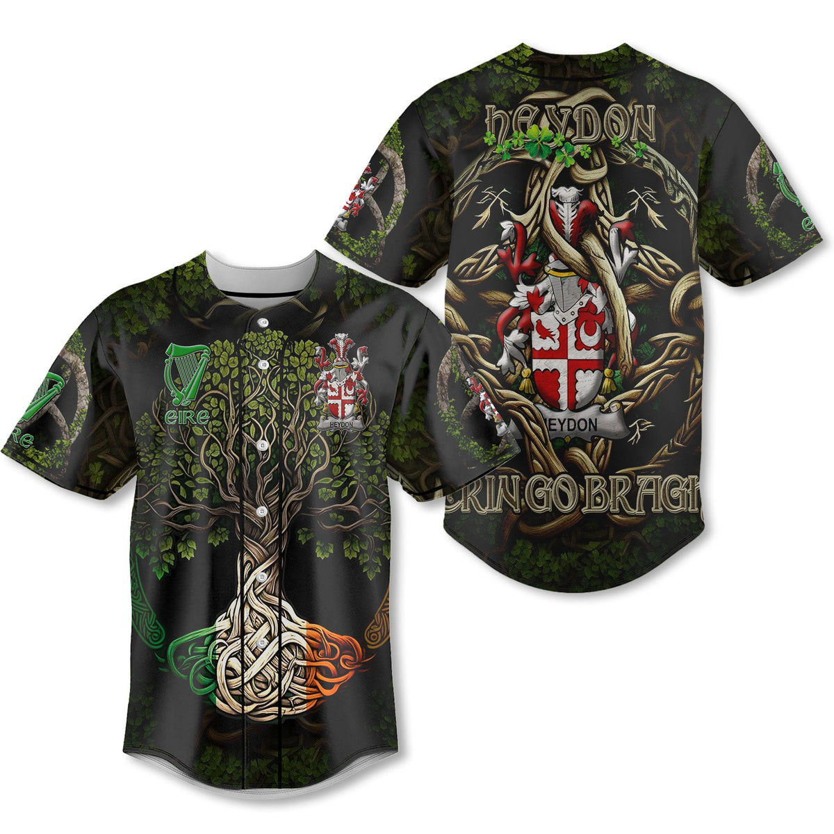 Heydon Baseball Jerseys Ireland Is My Root Style
