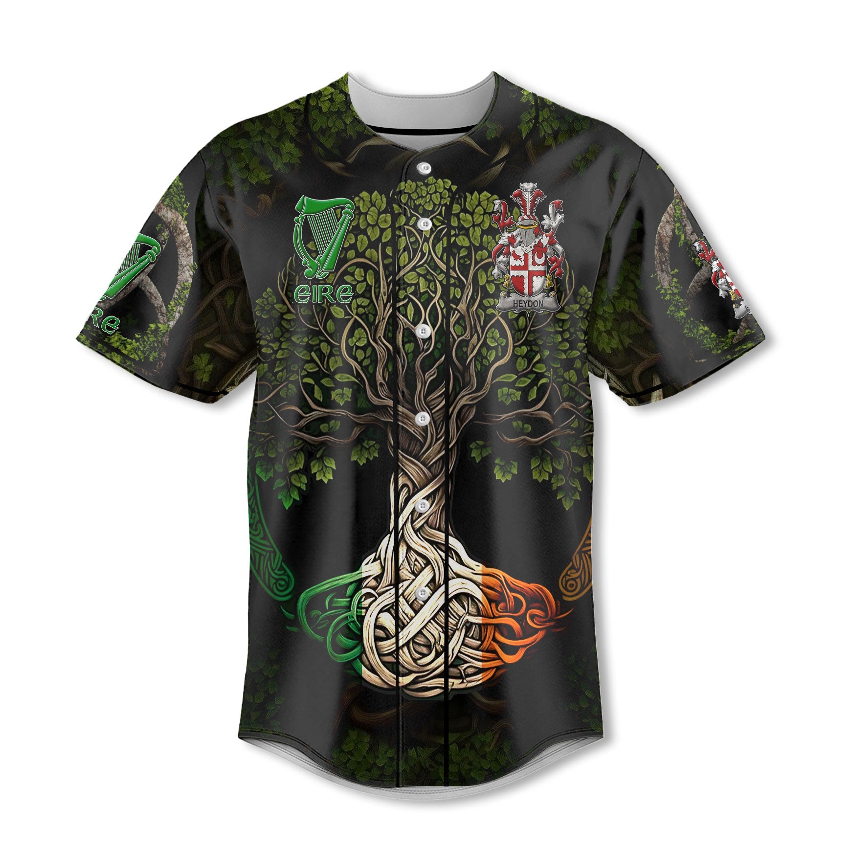 Heydon Baseball Jerseys Ireland Is My Root Style