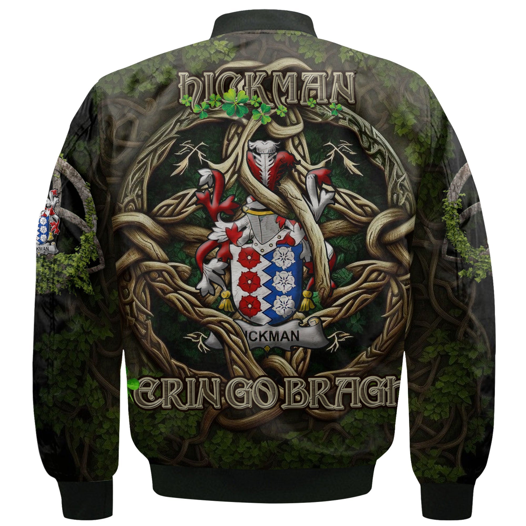 Hickman Bomber Jackets Ireland Is My Root Style