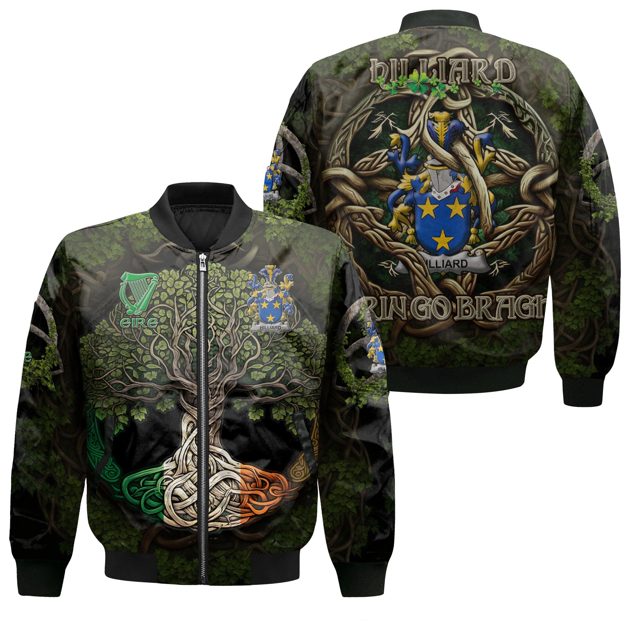 Hilliard Bomber Jackets Ireland Is My Root Style