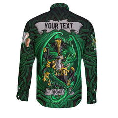 Hogan or O Hogan Long Sleeve Button Shirts The Green Dragon Of Ireland Style