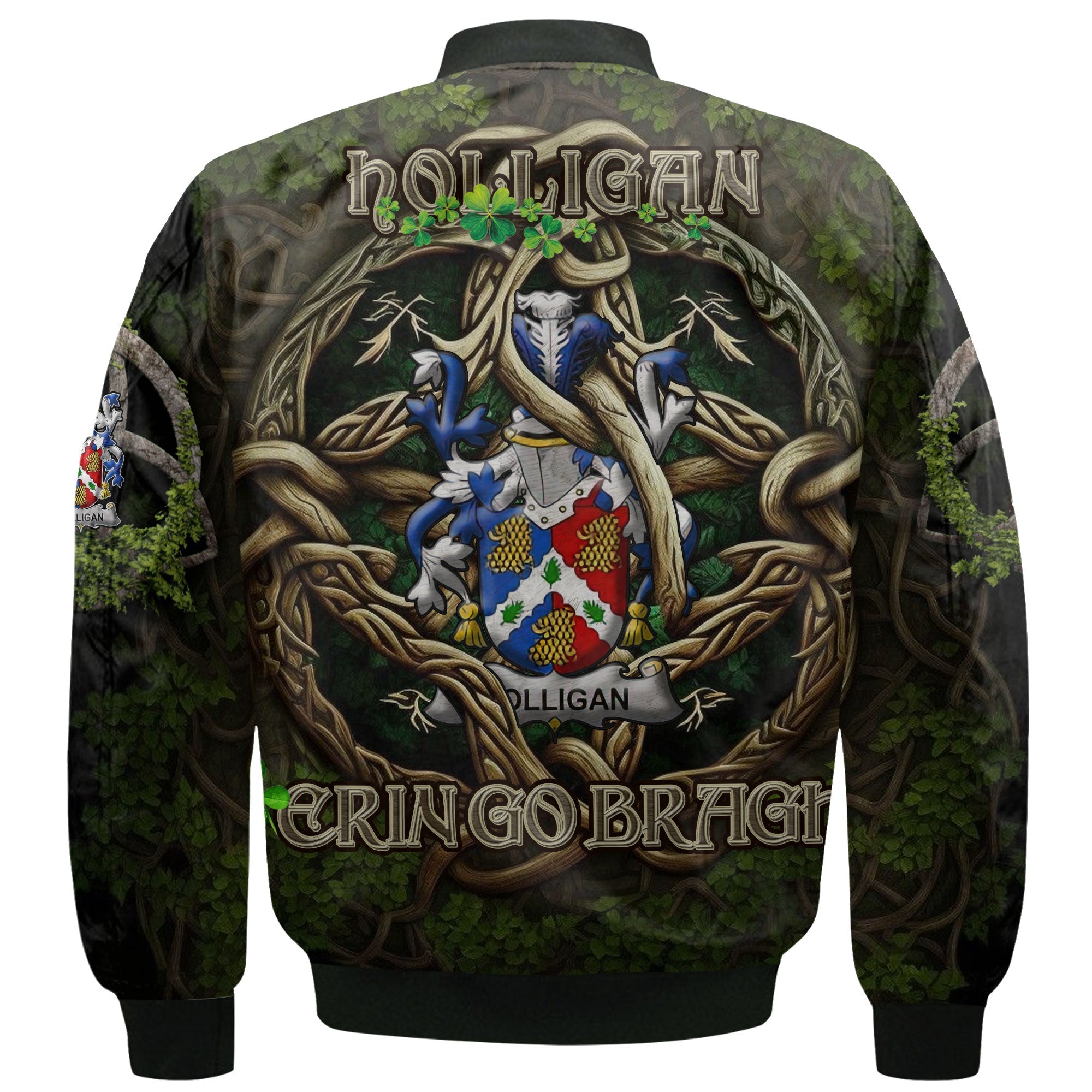 Holligan or O Halligan Bomber Jackets Ireland Is My Root Style