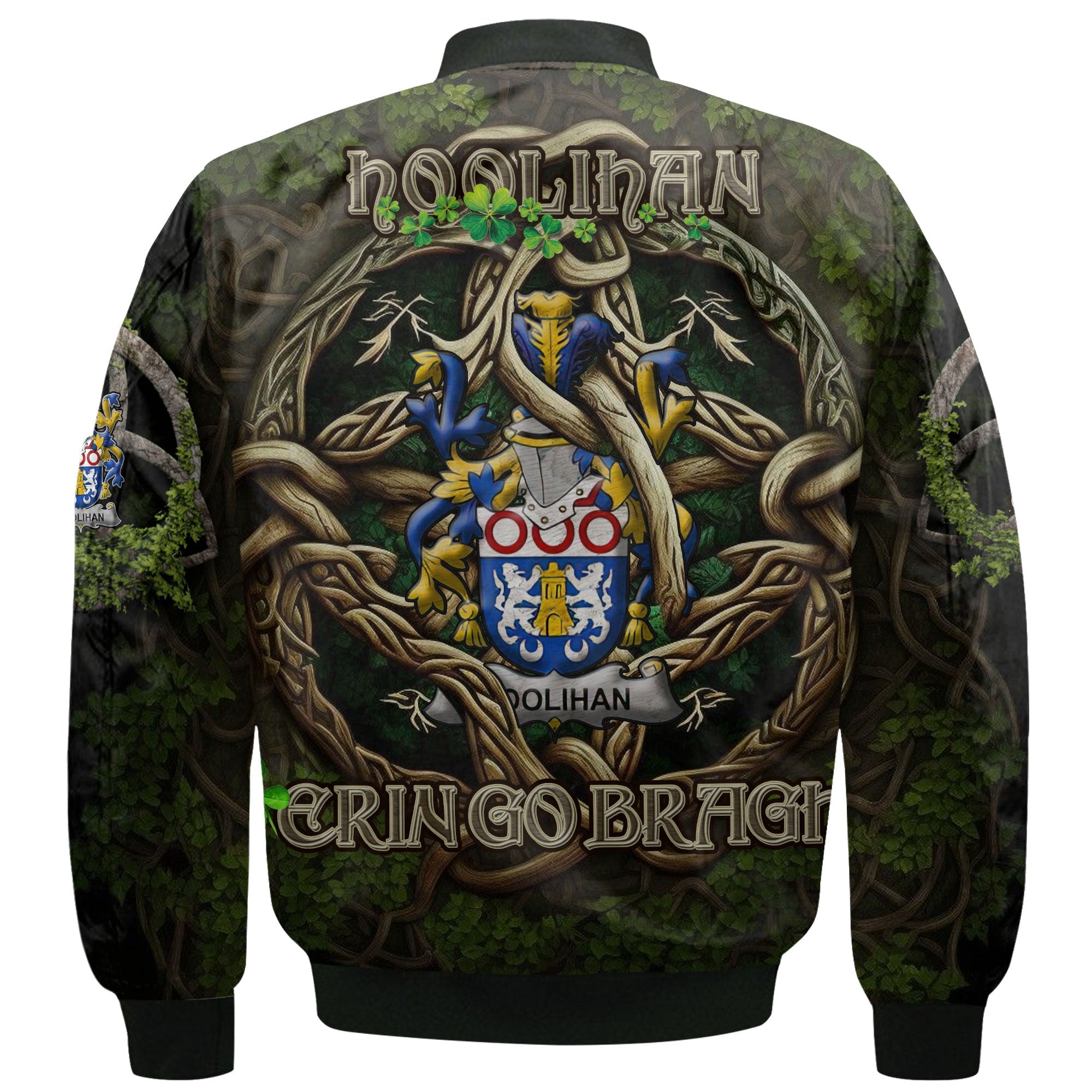 Hoolihan or O Holohan Bomber Jackets Ireland Is My Root Style