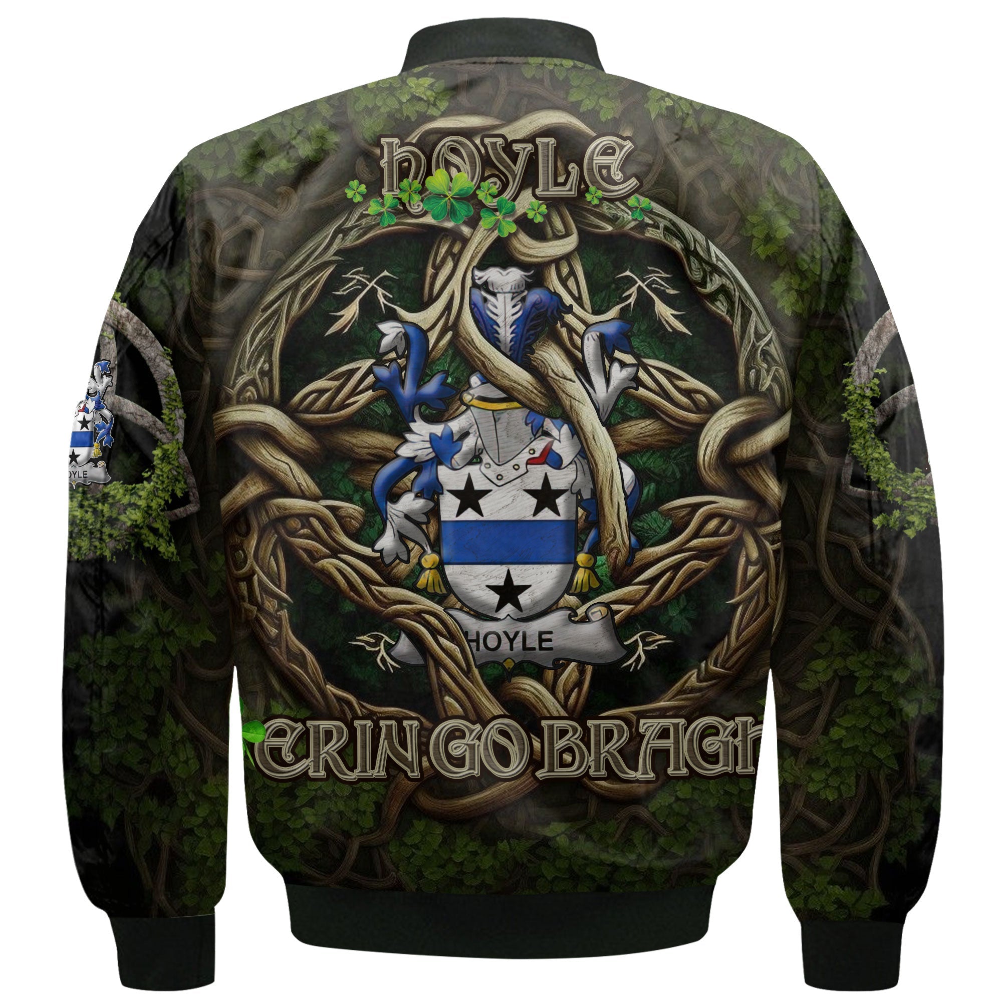 Hoyle or McIlhoyle Bomber Jackets Ireland Is My Root Style