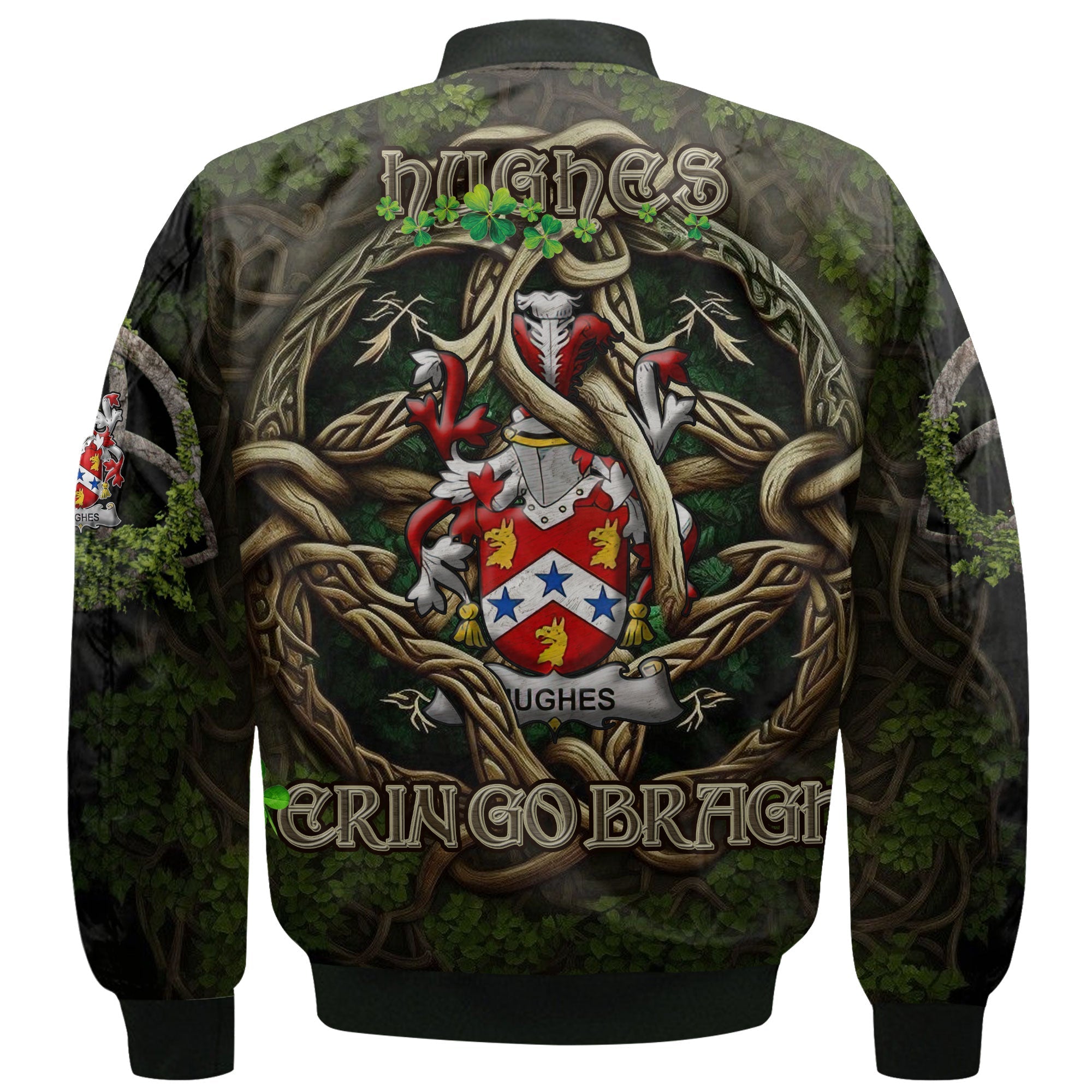 Hughes Bomber Jackets Ireland Is My Root Style