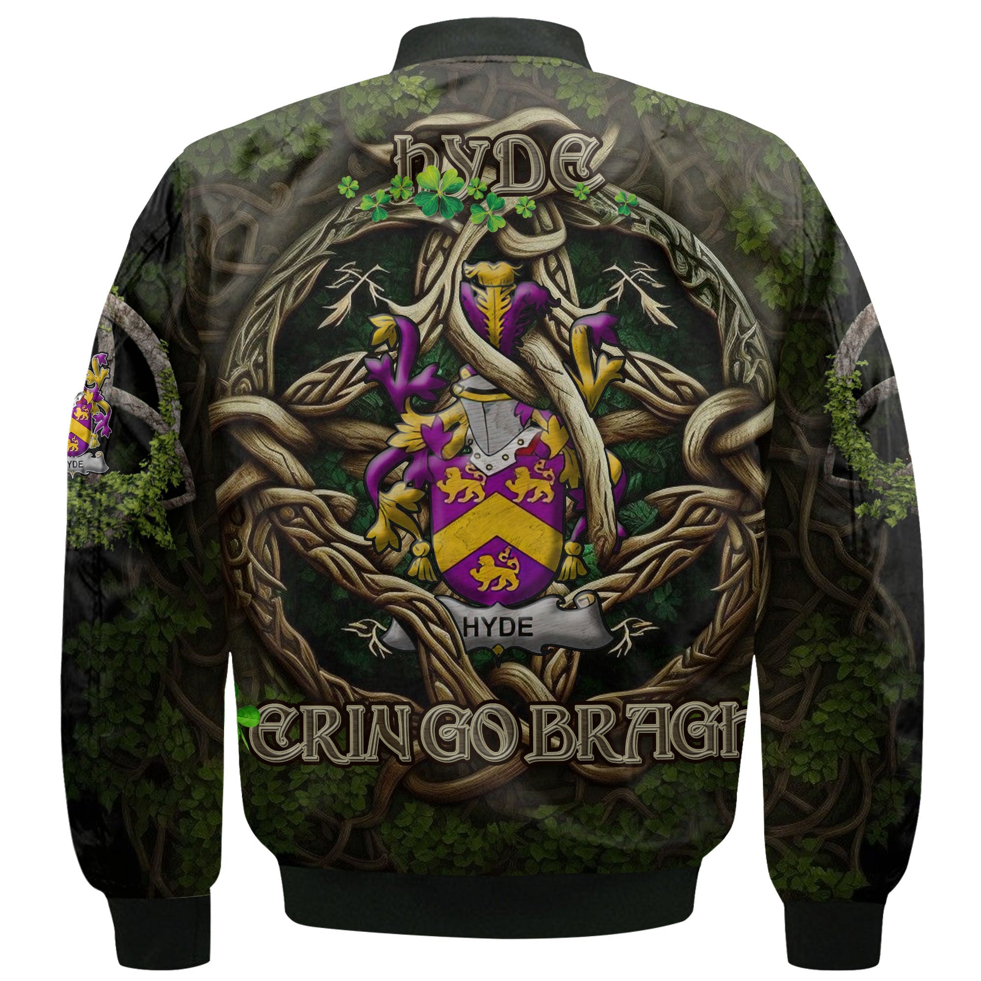 Hyde Bomber Jackets Ireland Is My Root Style