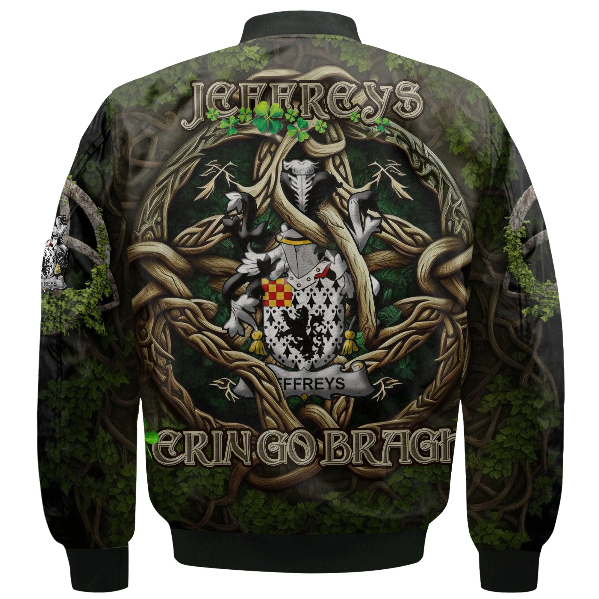 Jeffreys Bomber Jackets Ireland Is My Root Style