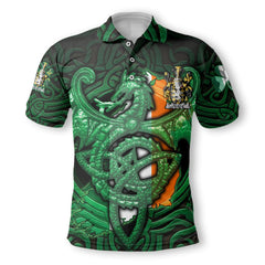 Jolley or Jolly Polo Shirts The Green Dragon Of Ireland Style