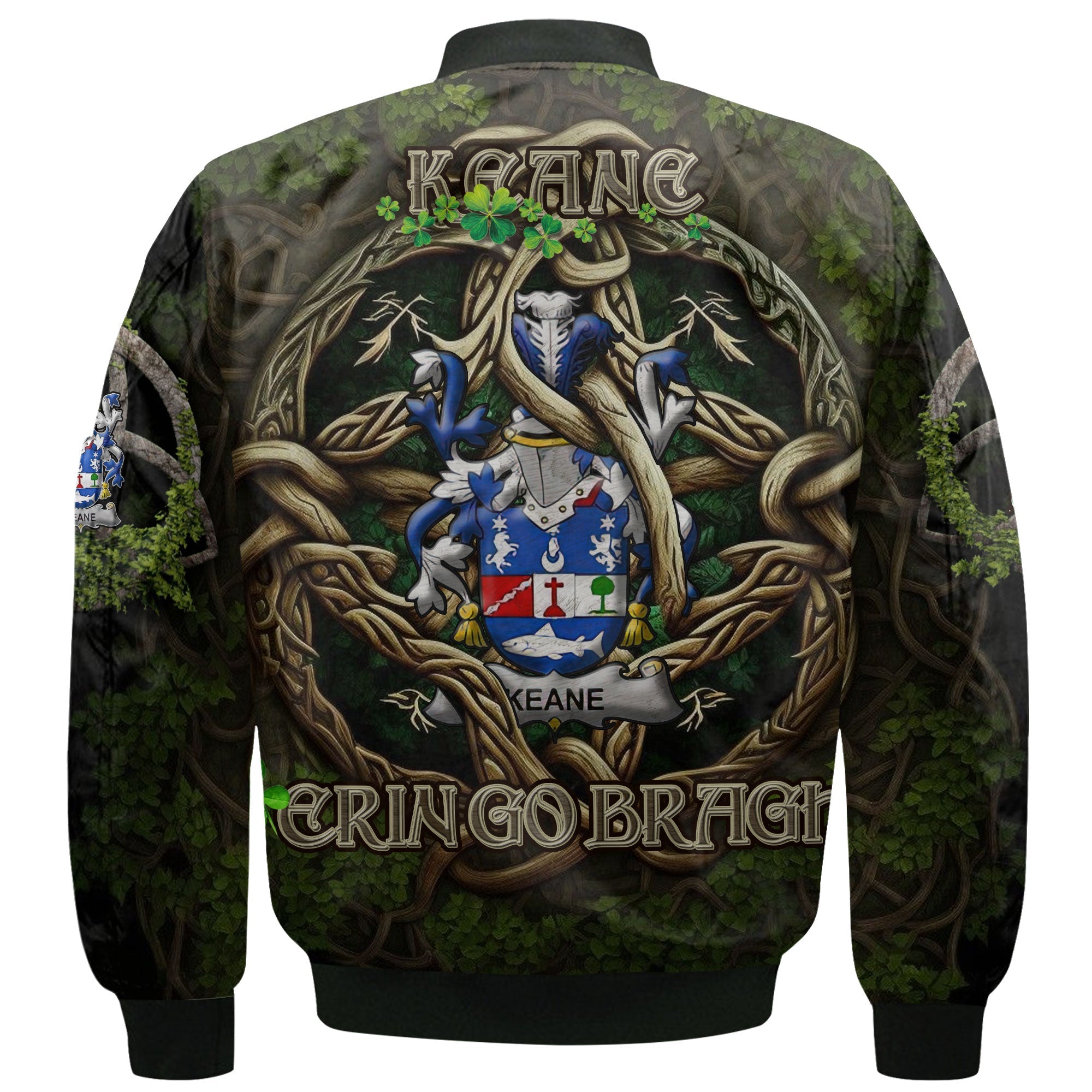 Keane or O Cahan Bomber Jackets Ireland Is My Root Style