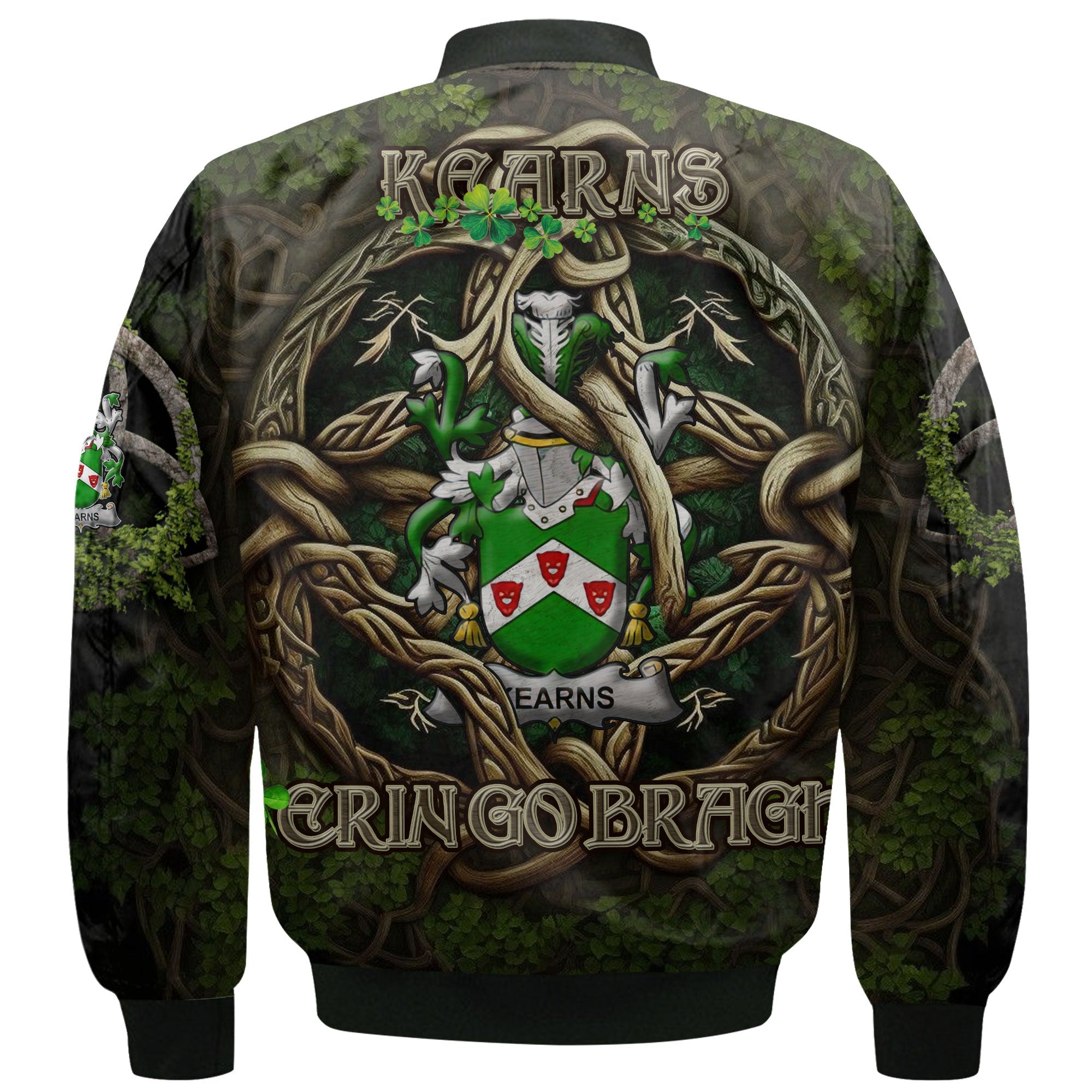 Kearns or O Kearon Bomber Jackets Ireland Is My Root Style