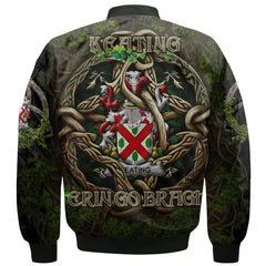 Keating or O Keaty Bomber Jackets Ireland Is My Root Style