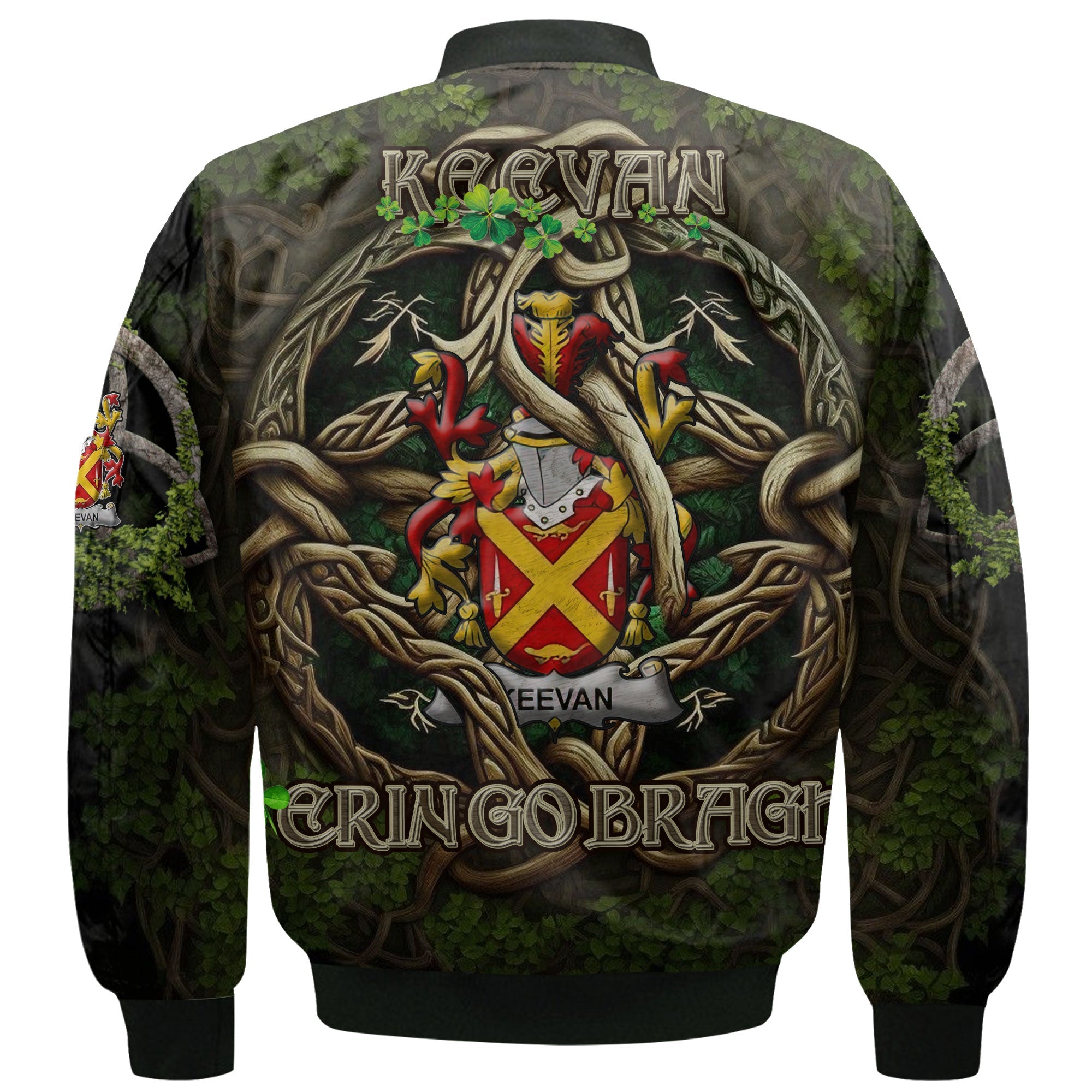 Keevan or O Kevane Bomber Jackets Ireland Is My Root Style