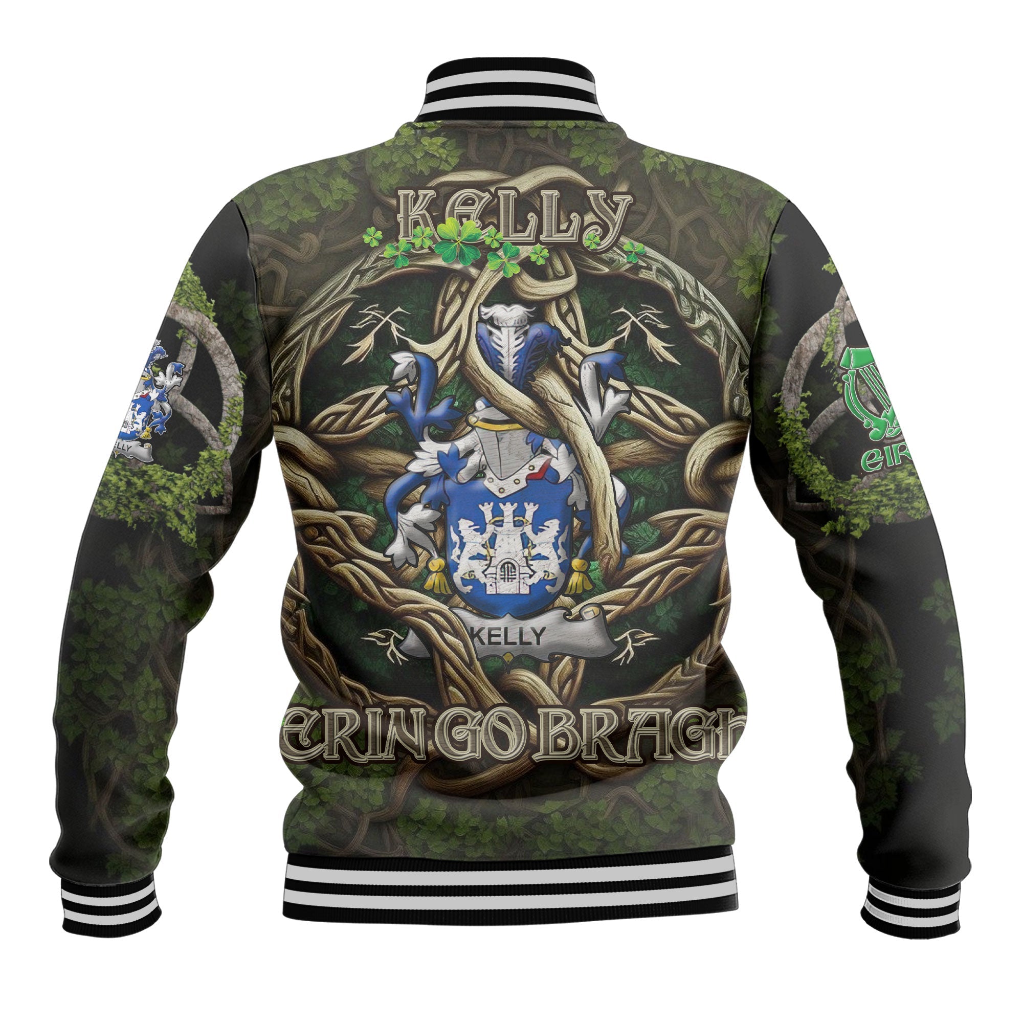 Kelly or O Kelly Baseball Jackets Ireland Is My Root Style