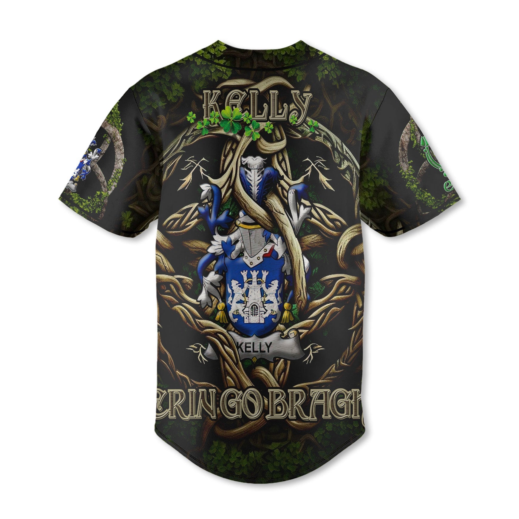 Kelly or O Kelly Baseball Jerseys Ireland Is My Root Style