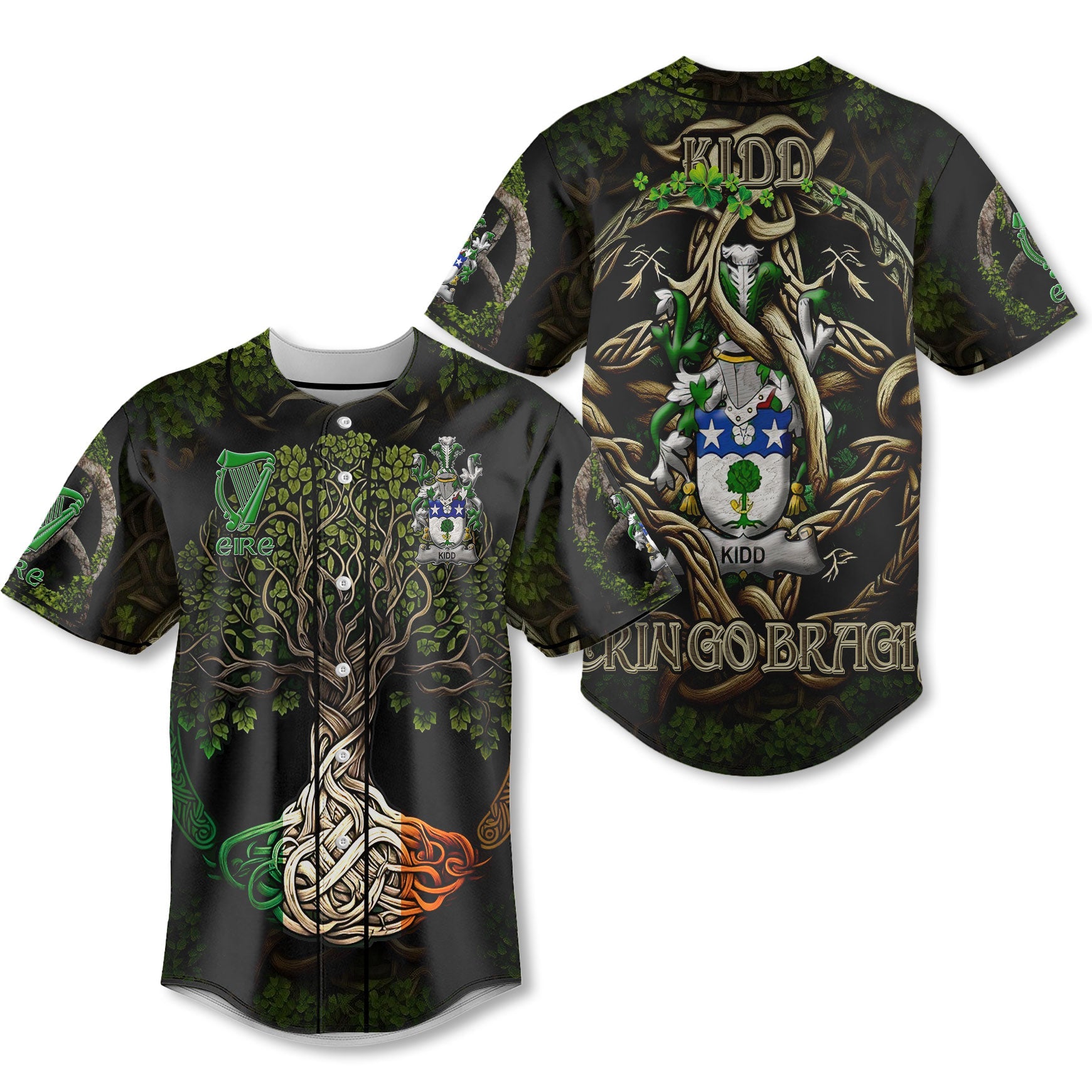 Kidd Baseball Jerseys Ireland Is My Root Style