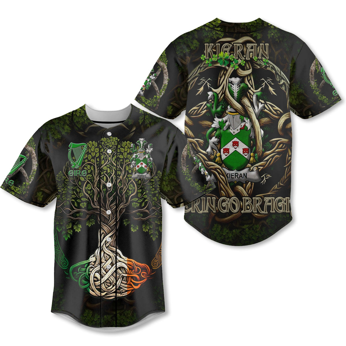 Kieran or O Kieran Baseball Jerseys Ireland Is My Root Style