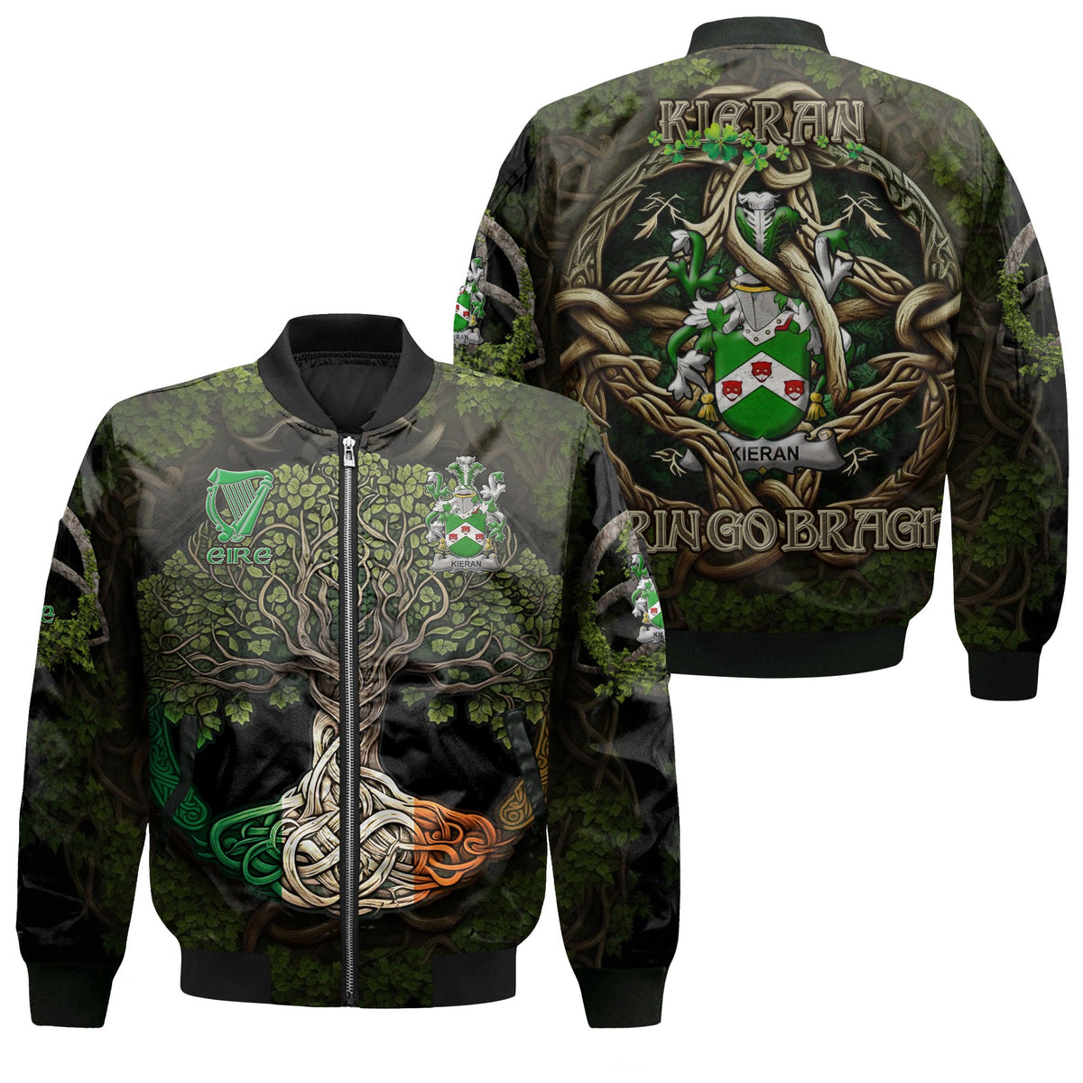 Kieran or O Kieran Bomber Jackets Ireland Is My Root Style