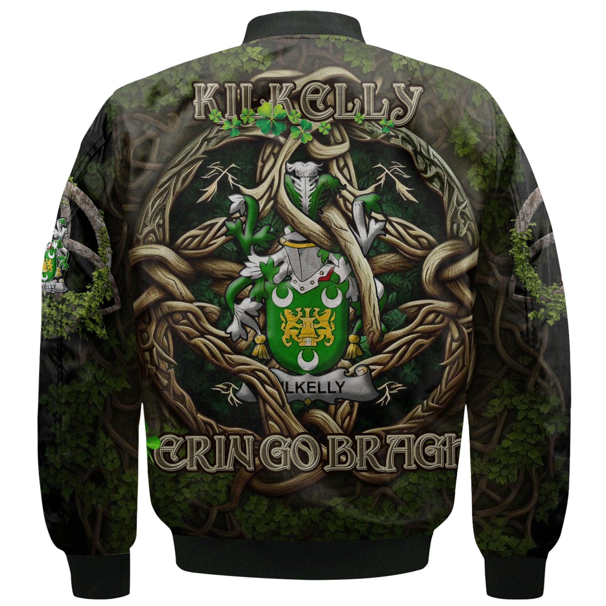 Kilkelly or Killikelly Bomber Jackets Ireland Is My Root Style
