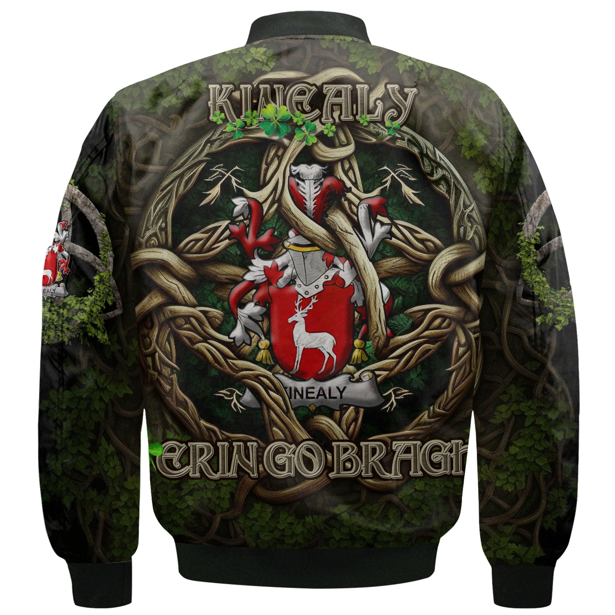 Kinealy or O Kinnally Bomber Jackets Ireland Is My Root Style