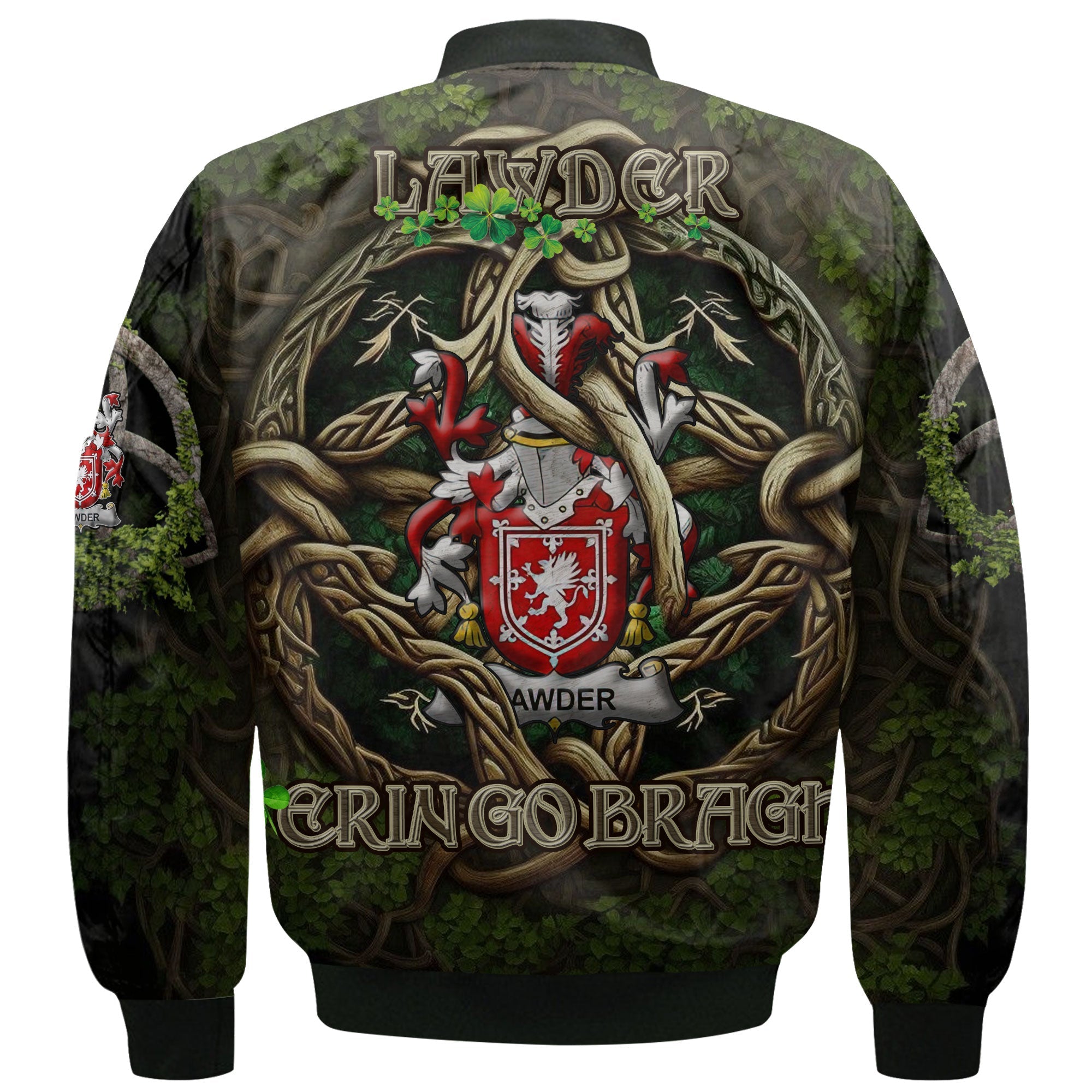 Lawder or Lauder Bomber Jackets Ireland Is My Root Style