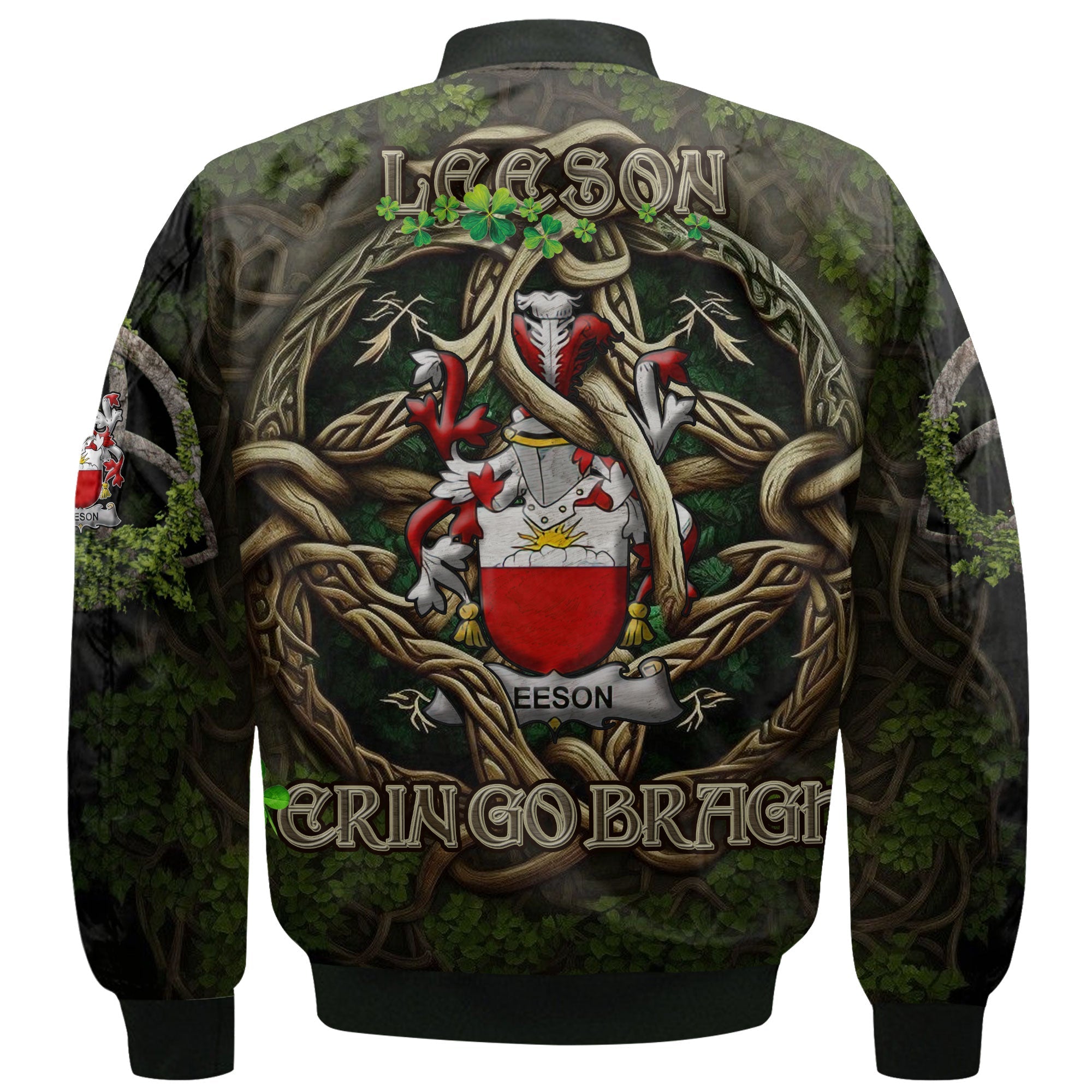 Leeson Bomber Jackets Ireland Is My Root Style