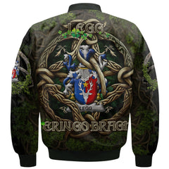 Legg or Legge Bomber Jackets Ireland Is My Root Style