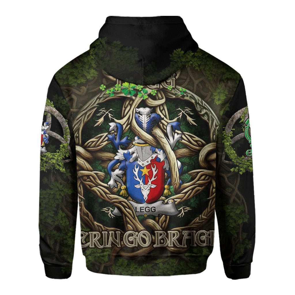Legg or Legge Hoodies Ireland Is My Root Style