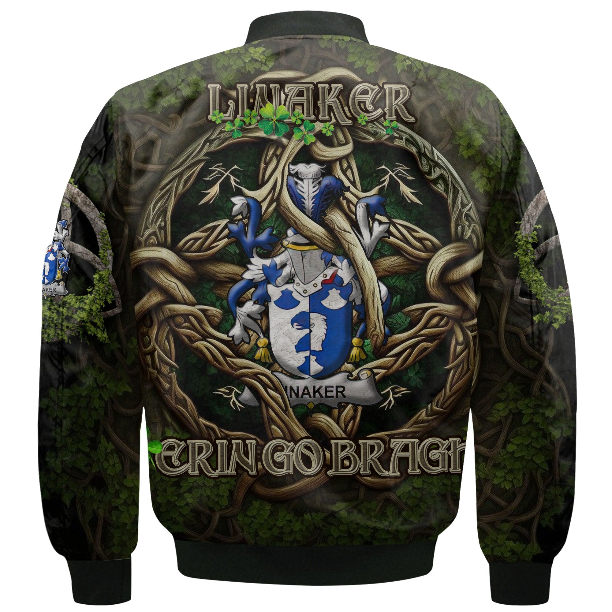 Linaker Bomber Jackets Ireland Is My Root Style