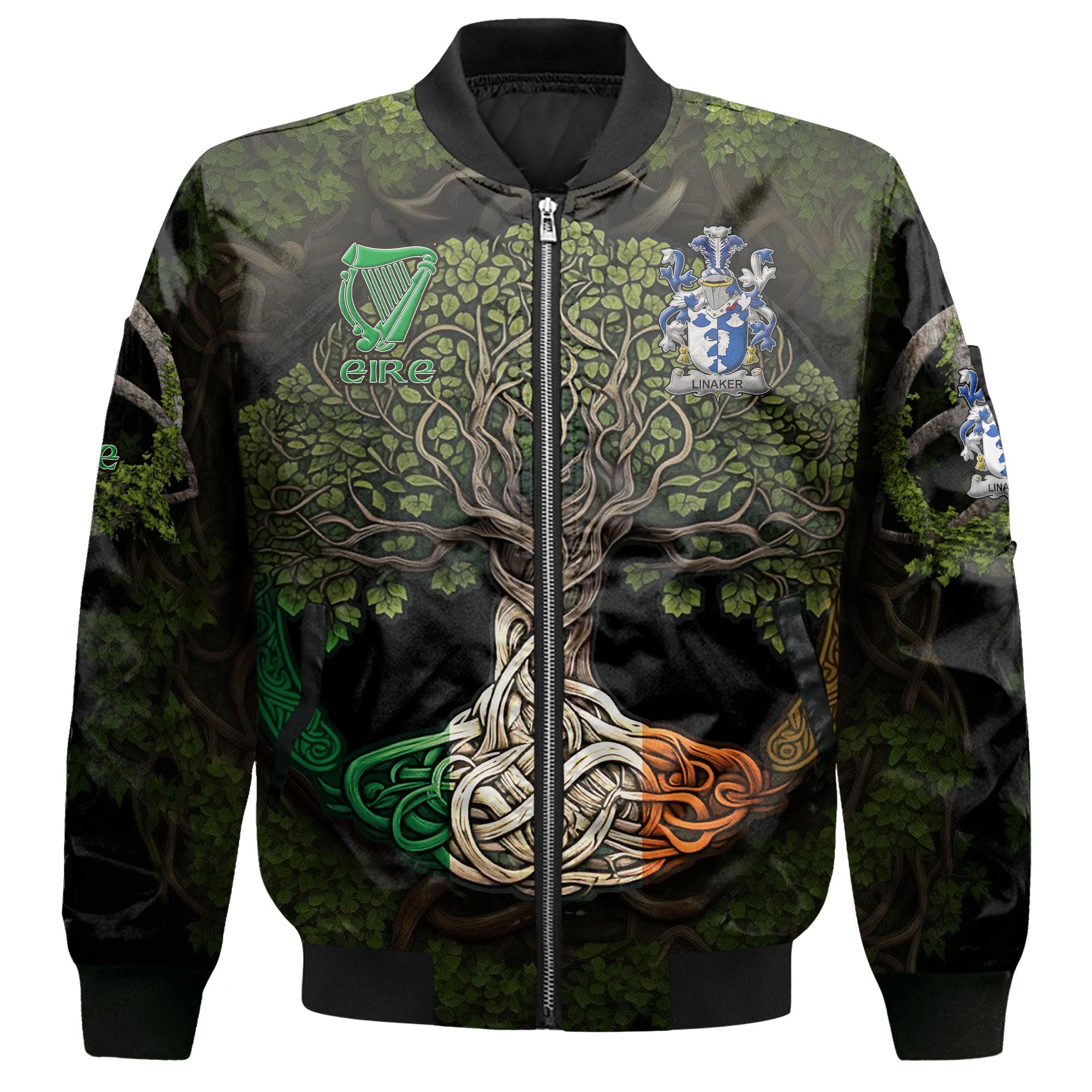 Linaker Bomber Jackets Ireland Is My Root Style
