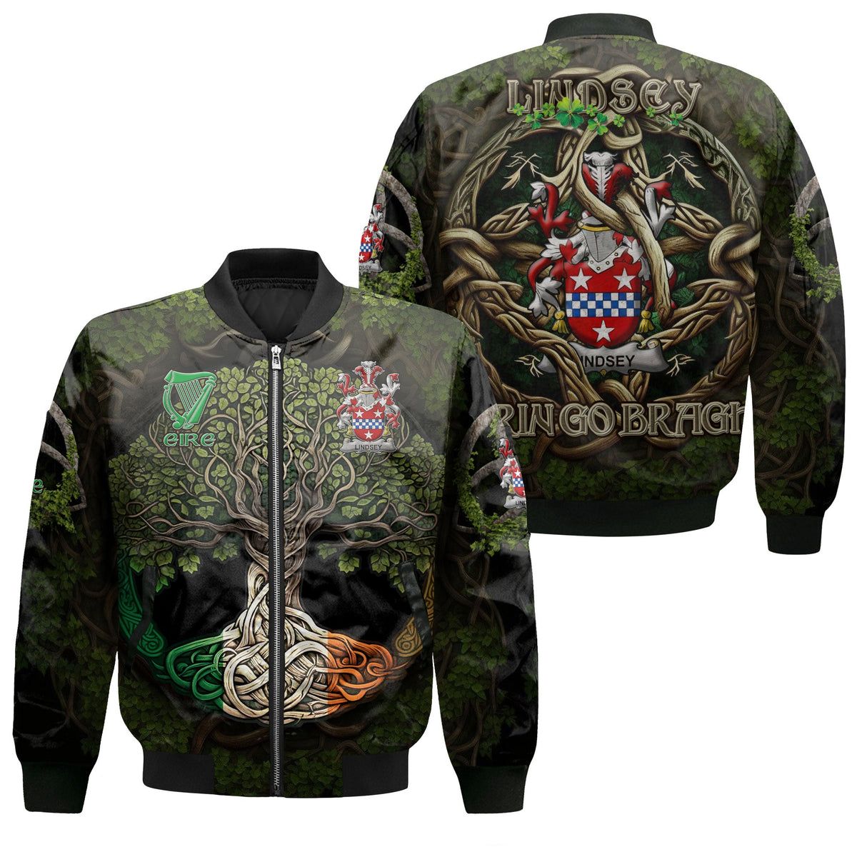 Lindsey Bomber Jackets Ireland Is My Root Style