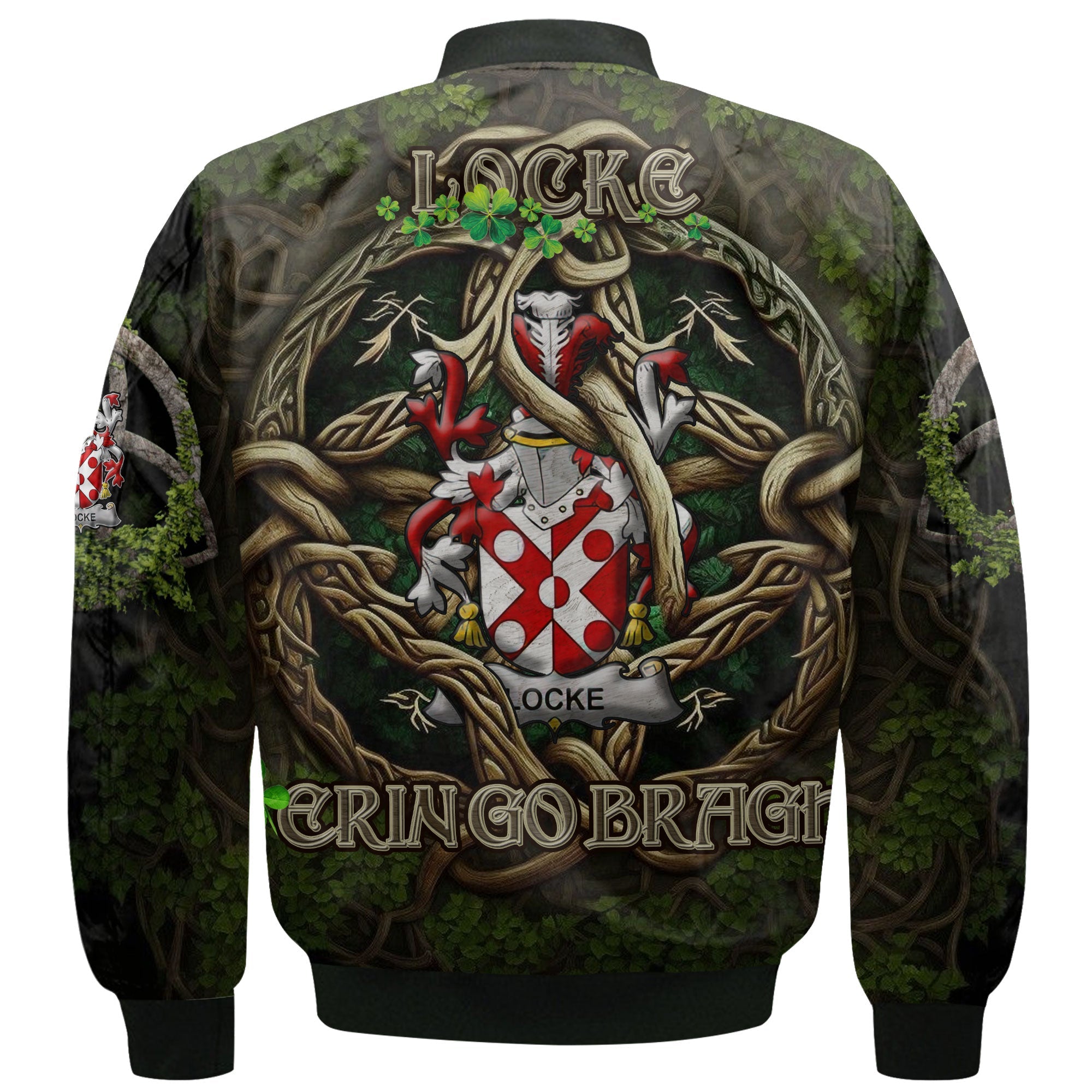 Locke Bomber Jackets Ireland Is My Root Style