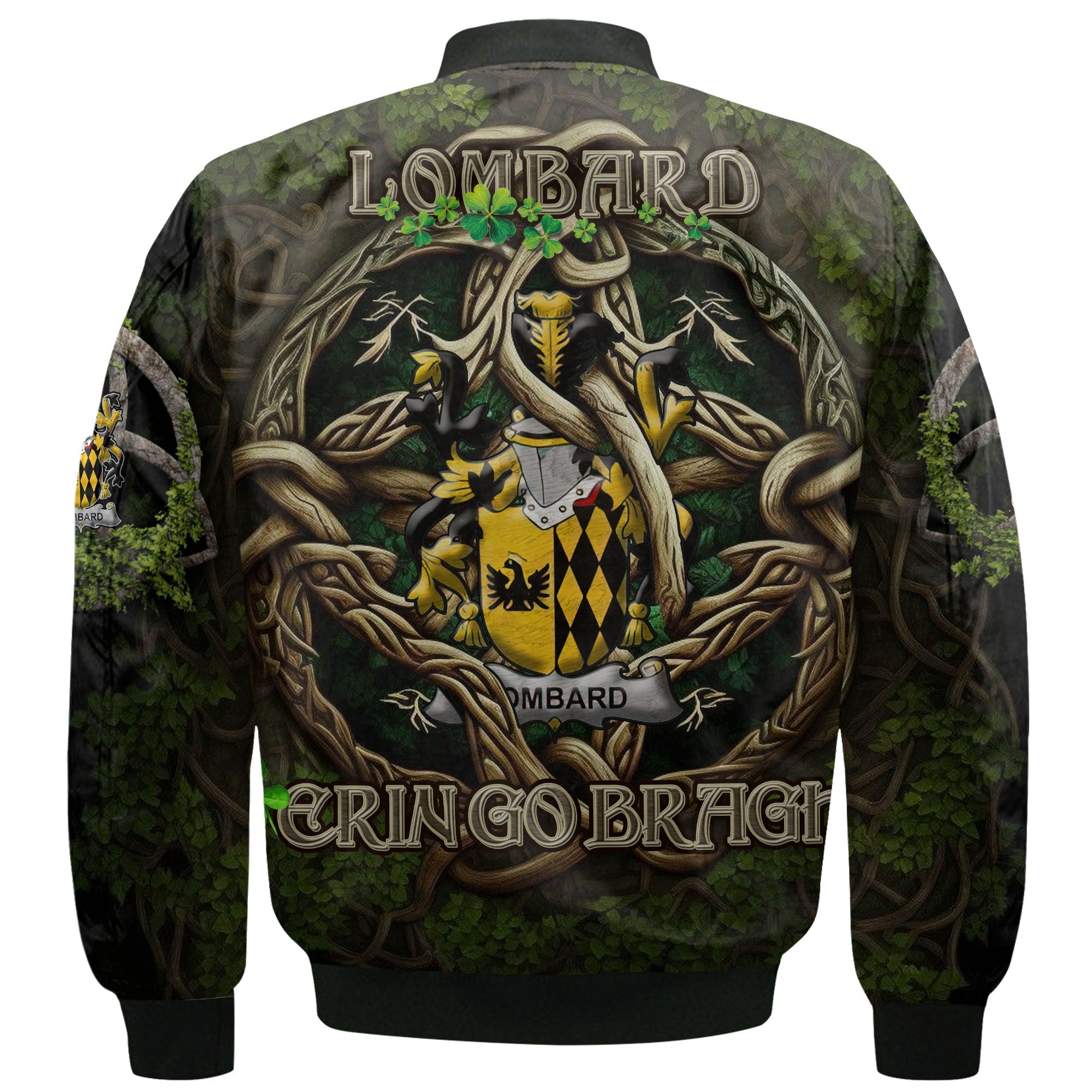 Lombard Bomber Jackets Ireland Is My Root Style