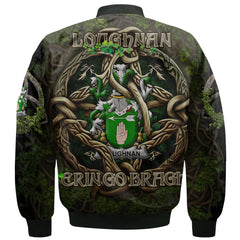 Loughnan or O Loughnan Bomber Jackets Ireland Is My Root Style