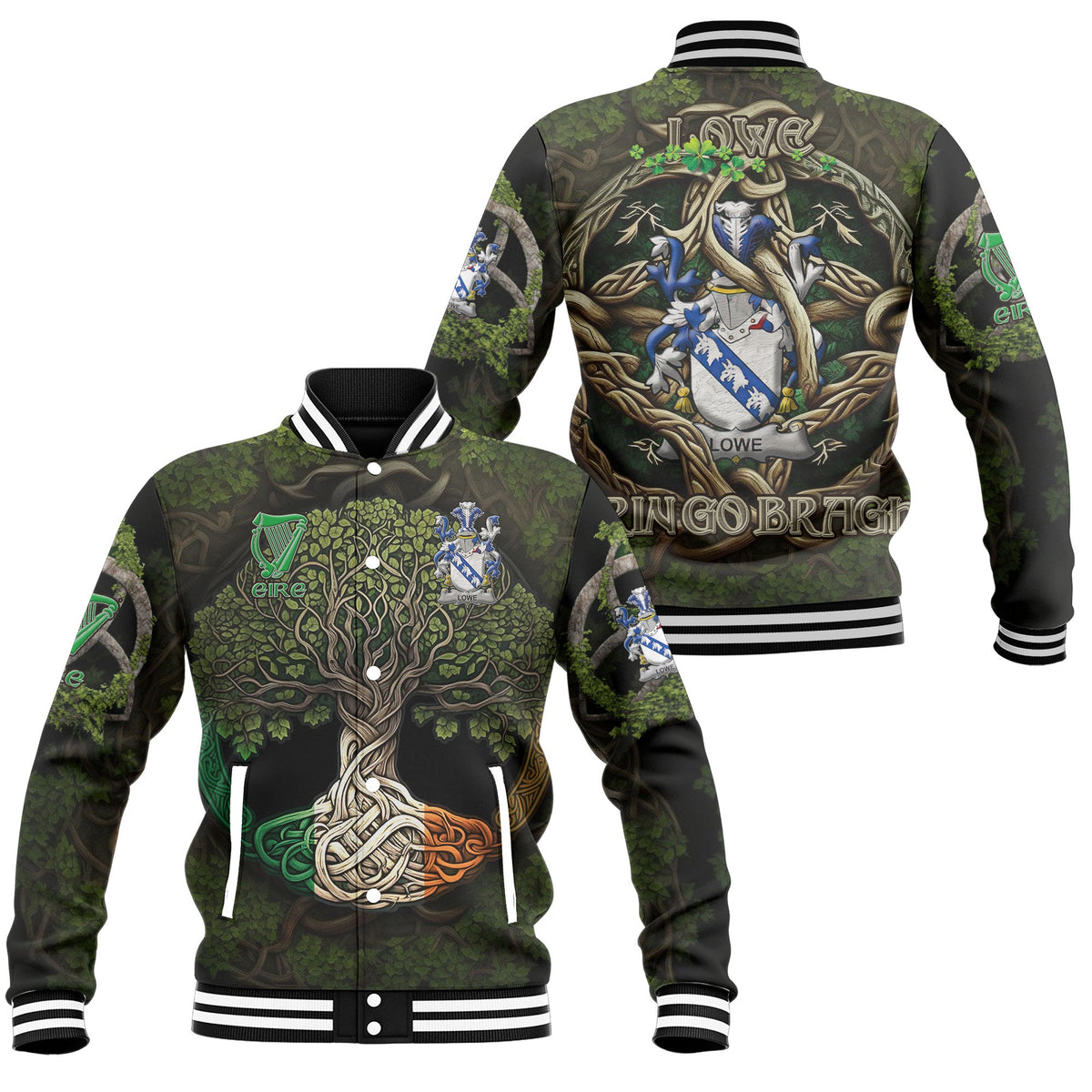 Lowe Baseball Jackets Ireland Is My Root Style
