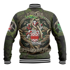 Lucas or Luke Baseball Jackets Ireland Is My Root Style