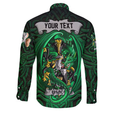 Lyndon or Gindon Long Sleeve Button Shirts The Green Dragon Of Ireland Style