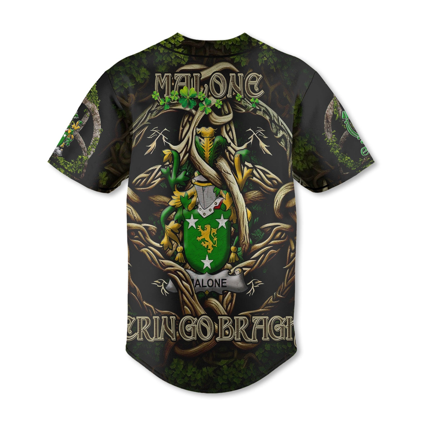 Malone or O Malone Baseball Jerseys Ireland Is My Root Style