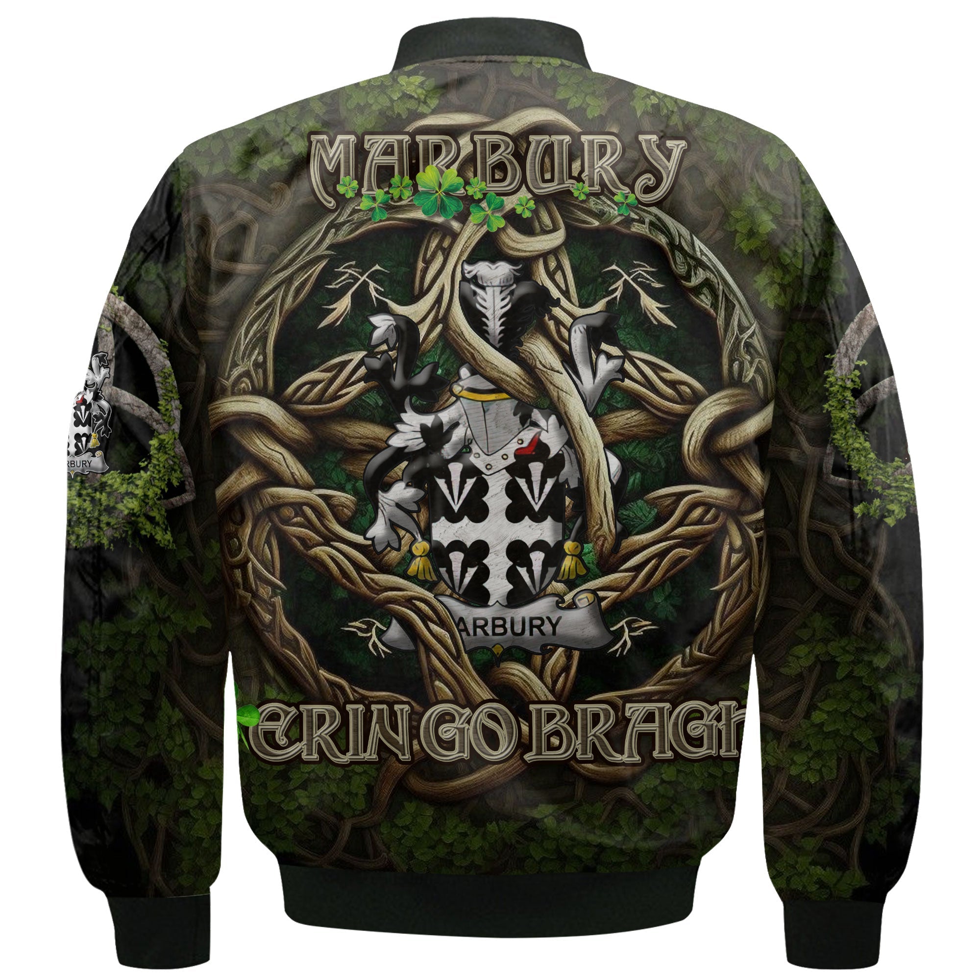 Marbury or Maybery Bomber Jackets Ireland Is My Root Style