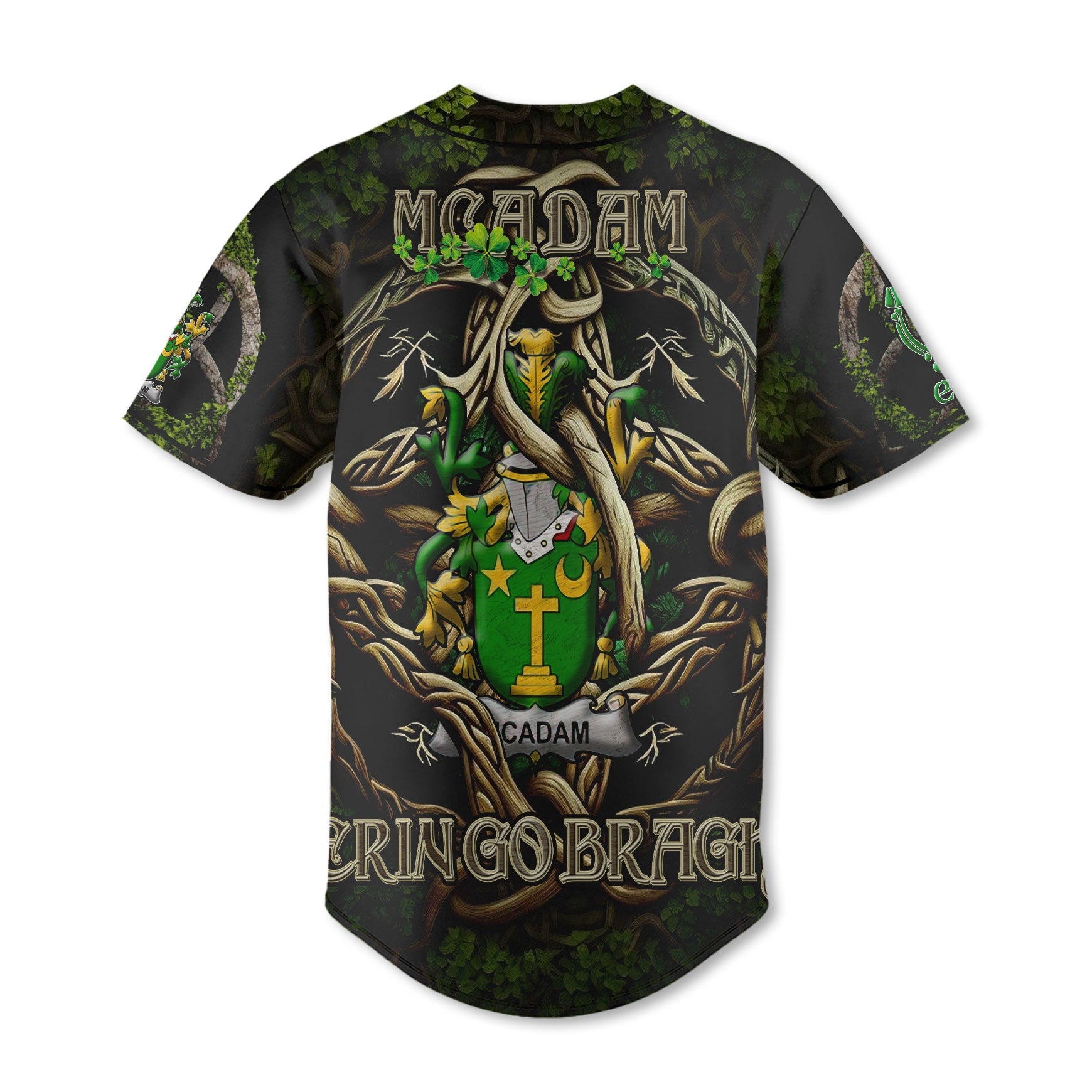McAdam Baseball Jerseys Ireland Is My Root Style