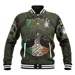 McAlindon or McAlindem Baseball Jackets Ireland Is My Root Style