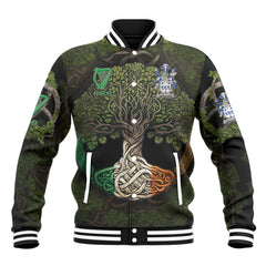 McAuliffe Baseball Jackets Ireland Is My Root Style