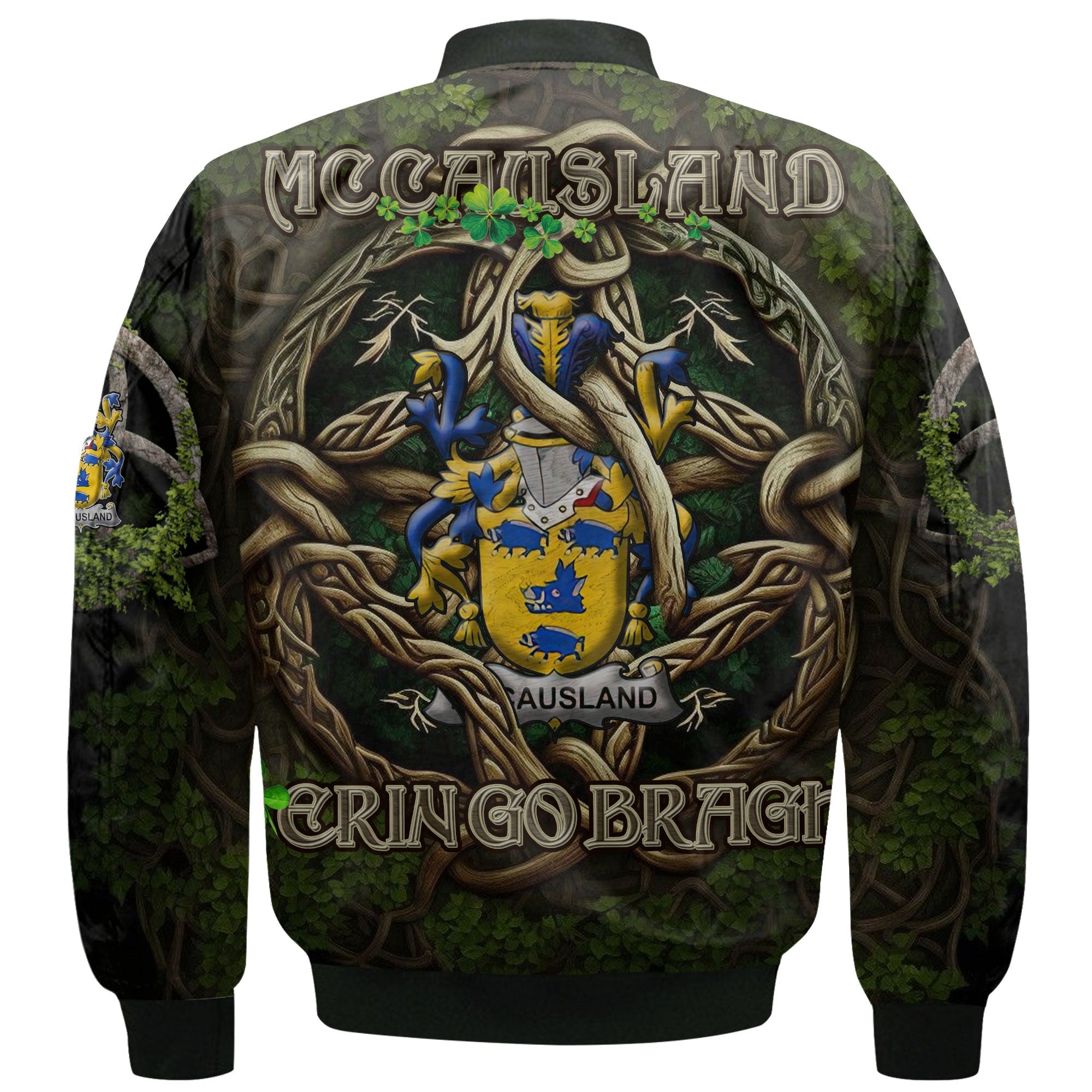 McCausland Bomber Jackets Ireland Is My Root Style